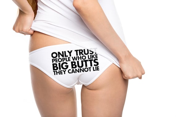 Funny Panties, Gag Gift, Best Friend Gift, Only Trust People With