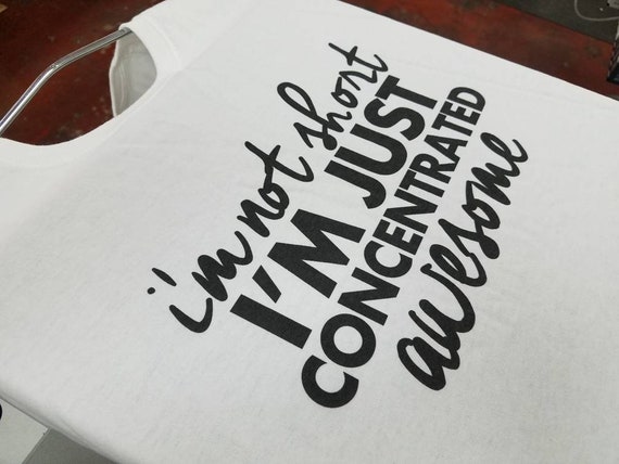 I'm Not Short I'm Concentrated Awesomeness Light T-Shirt I'm Not Short I'm Concentrated Awesomeness Light T-Shirt