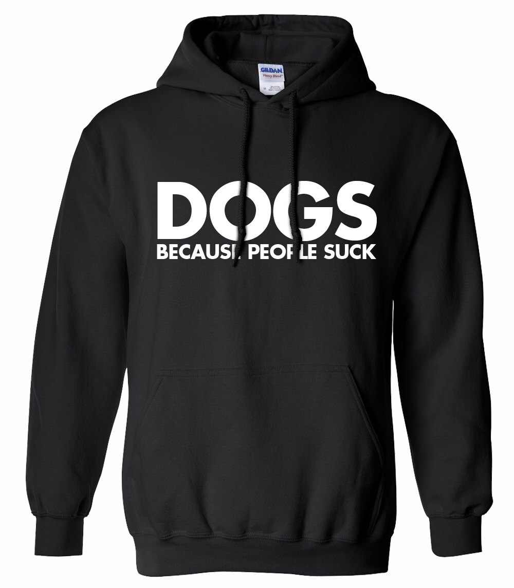 Chic Witty Canine Lover Pullover Hoodie