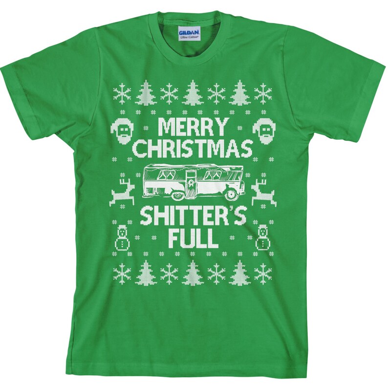 merry christmas shitters full shirt