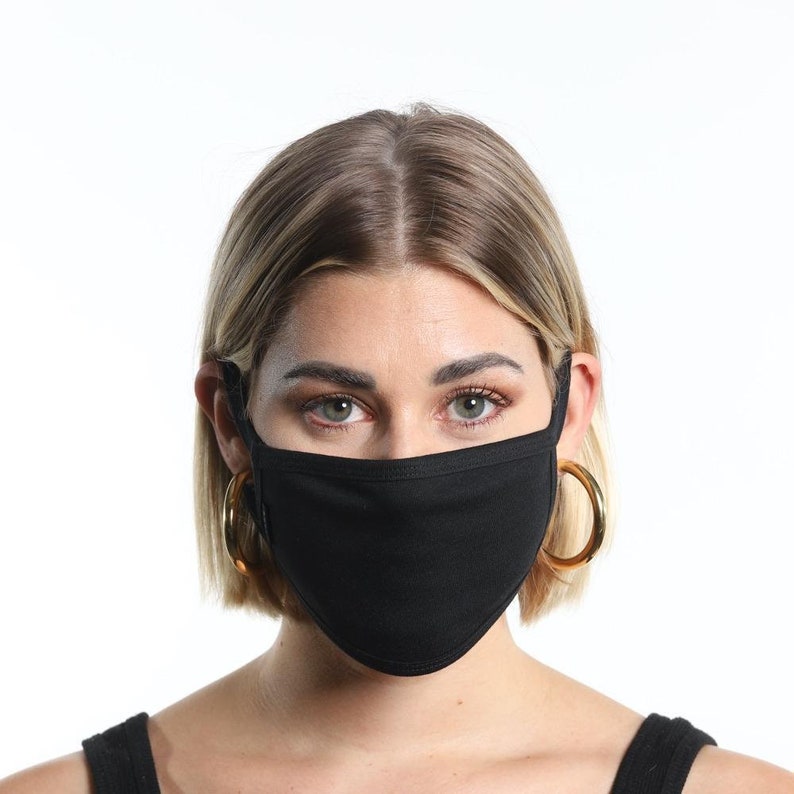 Wholesale Bulk Face Masks Black Face Masks Reusable Cotton Etsy