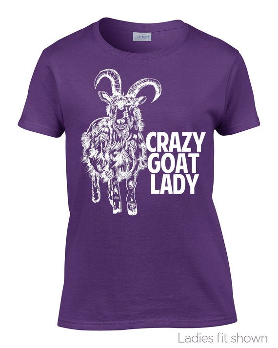 Crazy Goat Lady T-Shirt Crazy Goat Lady T-Shirt