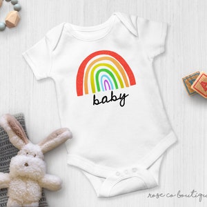 Rainbow Baby Onesie® | Pregnancy Announcement | IVF Infant Bodysuit
