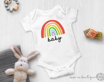 Rainbow Baby Onesie® | Pregnancy Announcement | IVF Infant Bodysuit