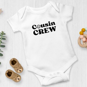 Cousin Crew Onesie® | New To The Cousin Crew | Retro Baby Onesie®
