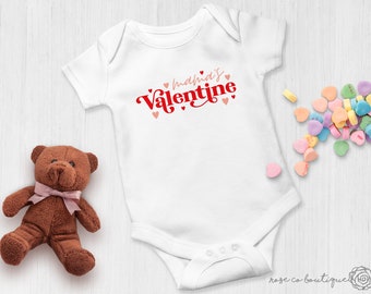 Mama's Valentine Onesie® | Valentine's Day Pregnancy Announcement | Valentine's Day Onesie®