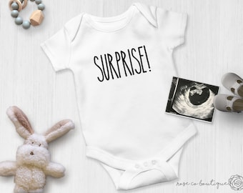 Surprise Onesie® | Funny Pregnancy Announcement | Surprise Pregnancy Reveal