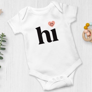 Hi Baby Onesie® | Pregnancy Announcement Onesie