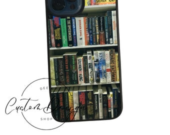 Stephen King Book Collection iPhone Case, Custom Fan Gift