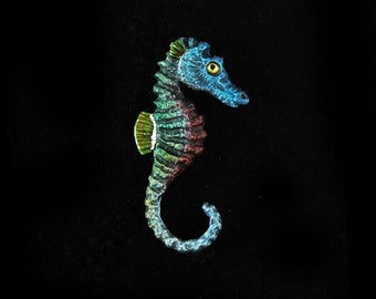 Seahorse Pin Brooch