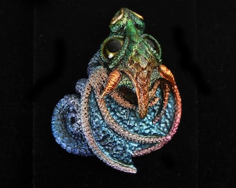 Large Dragon Brooch