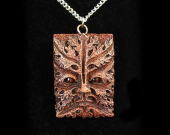 Green Man Pendant