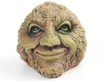 Green Man Head