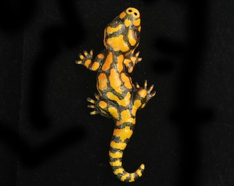 Salamander Brooch