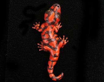 Salamander Brooch