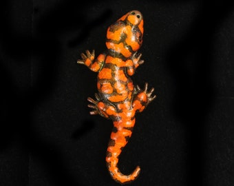 Salamander Brooch