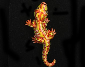 Salamander Brooch