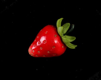 Strawberry Pin Brooch