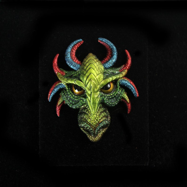 Large Dragon Brooch image 1