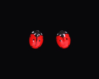 Ladybird (Ladybug) Stud Earrings