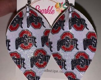 Sparkly Ohio Earrings