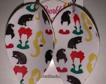 Halloween Witch Hocus Pocus earrings