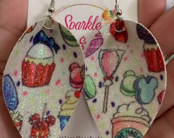 Sparkly Park Snack Earrings