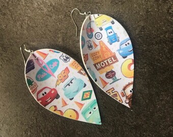 Cars earrings