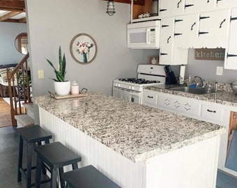 Granite Countertop Contact Paper – Peel and Stick Waterproof Vinyl by EZ Faux Decor
