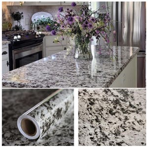 kitchen vinyl countertops peel and stick counter top wallpaper white marble contact paper formica laminate sheets self adhesive covering granite quartz backsplash panels wall tile floor butcher block install kit paint beadboard renter friendly wrap cutting board tray