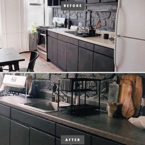 Kitchen Vinyl peel and stick paper countertops white grey marble effect look contact paper paint kit waterproof decor self-adhesive sticker wide wallpaper backsplash wrap wall paper counter top stick on fake granite roll ez granite countertop