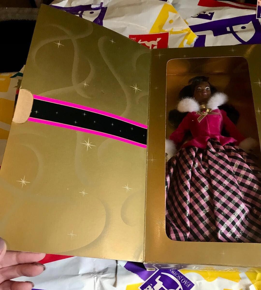 Barbie New 1996 Winter Rhapsody Avon Special Edition 16354 African American Doll - Etsy