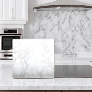EZ FAUX DECOR Marble Self Adhesive Vinyl Countertop Update Cover Peel and Stick Formica Laminate Sheet Kitchen  Waterproof Contact Paper