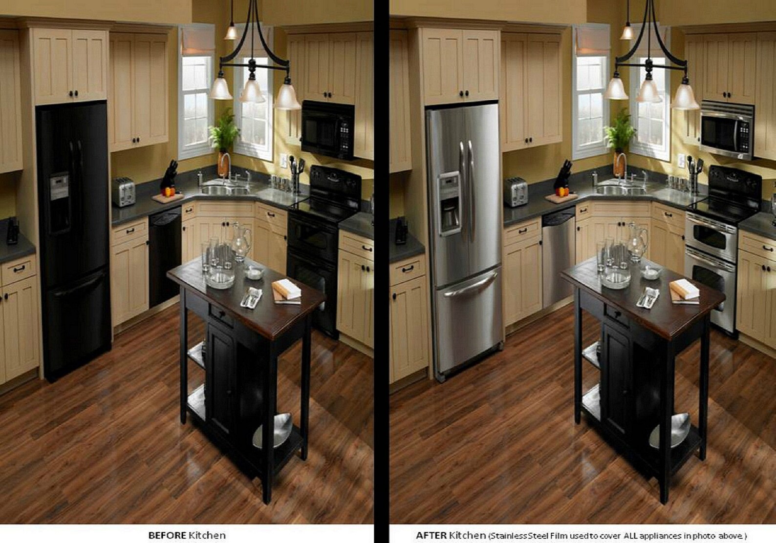 EZ FAUX DECOR Stainless Steel Dishwasher Cover Panel Cover Etsy