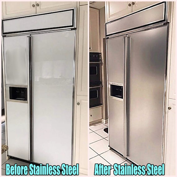 Update Dishwasher Panel Brushed Stainless Steel AS SEEN ON HGTV 26/" x 36/"
