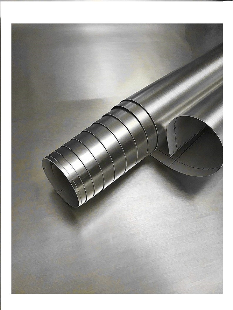 EZ FAUX DECOR Stainless Steel Dishwasher Door Panel Cover Self Etsy