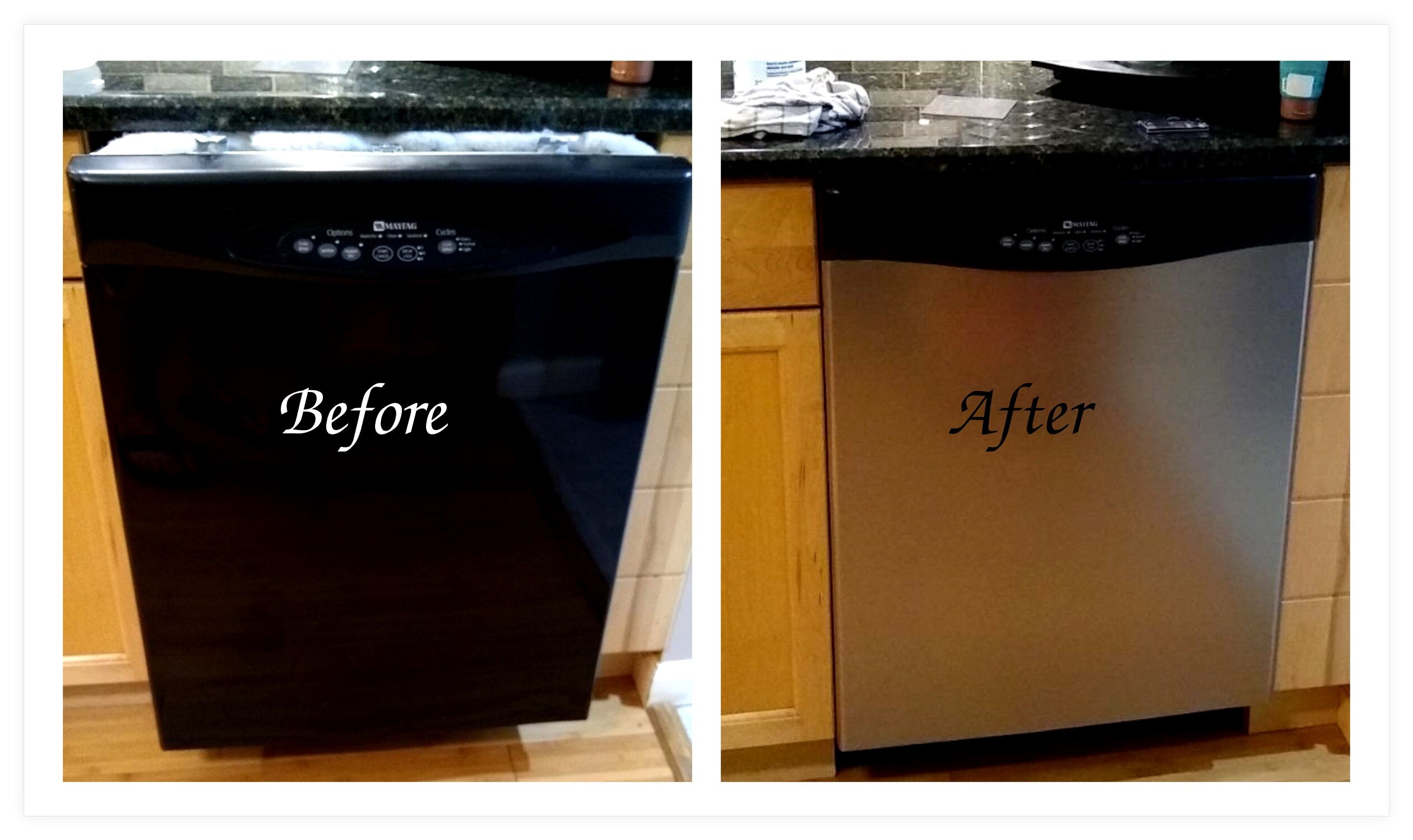 Update Dishwasher Appliances Door Panel Cover & More Self Etsy