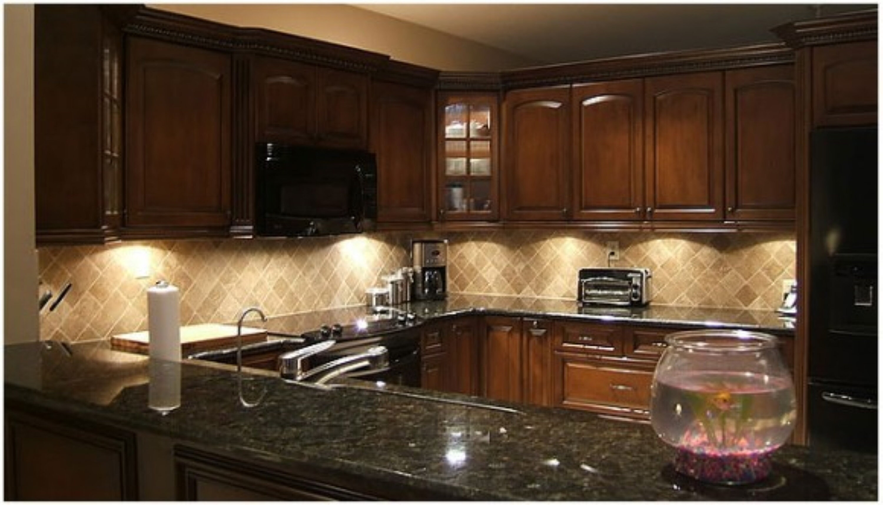 Ez Faux Decor Kitchen Countertop Cover Black Marble Granite Etsy Canada