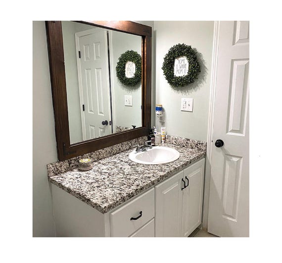 Ez Faux Decor Peel and Stick Countertop Wrap Self Adhesive White Black Granite Contact Paper for Countertops Waterproof Vinyl Laminate Sheet