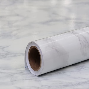 Art3d Self-adhesive Contact Paper Countertops marble, Matt , Waterproof &  Removable Peel and Stick 