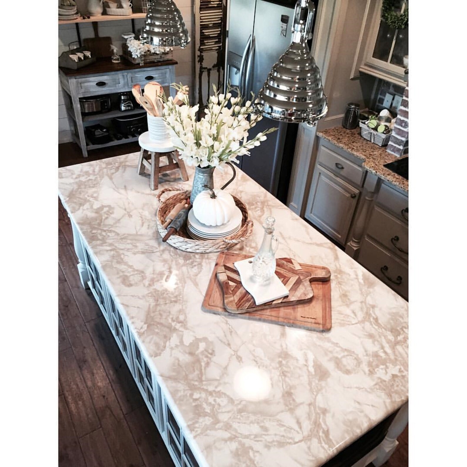 Faux Granite Marble Peel and Stick Self Adhesive Countertop Etsy