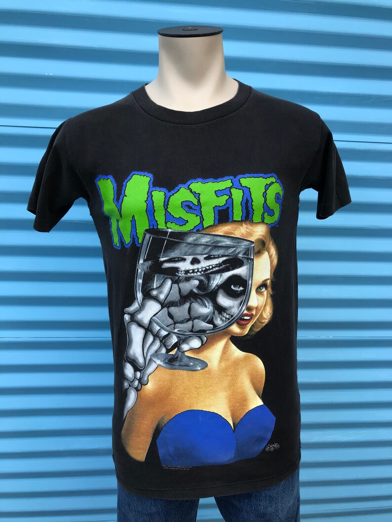Vintage MISFITS T-Shirt Size Men&rsquo;s Small | Etsy