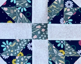 Beautiful 9 Alpine Cross Quilt Pre-cut Block Kits, L@@K!!