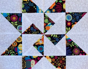 Beautiful 9 - Martha Washington Star Quilt Pre-cut Block Kits, L@@K!!
