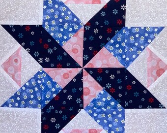 Beautiful 9- Turning Starts Quilt Pre-cut Block Kits, L@@K!!