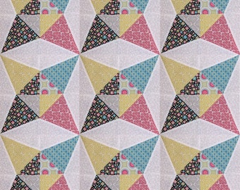Beautiful 9 Crossed Canoes Quilt Pre-cut Block Kits, L@@K!!