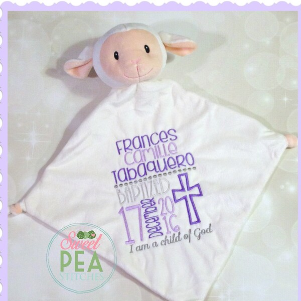 Baby Baptism Blanket Etsy