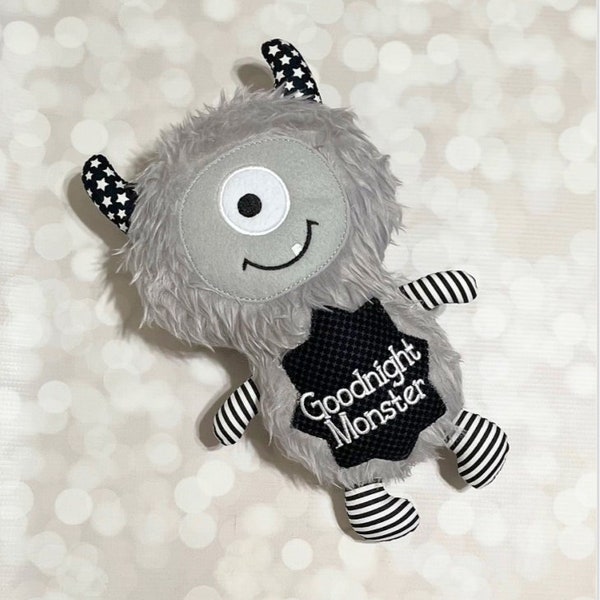 Monster Plush Toy Etsy