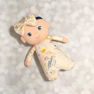Cloth Doll - Soft Doll - My First Doll - Baby Doll - Handmade Baby Doll - Newborn Baby Doll - Jammie Doll - Girl Doll - Boy Doll