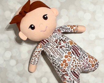 Cloth Doll - Soft Doll - My First Doll - Baby Doll - Handmade Baby Doll - Newborn Baby Doll - Jammie Doll - Girl Doll - Boy Doll